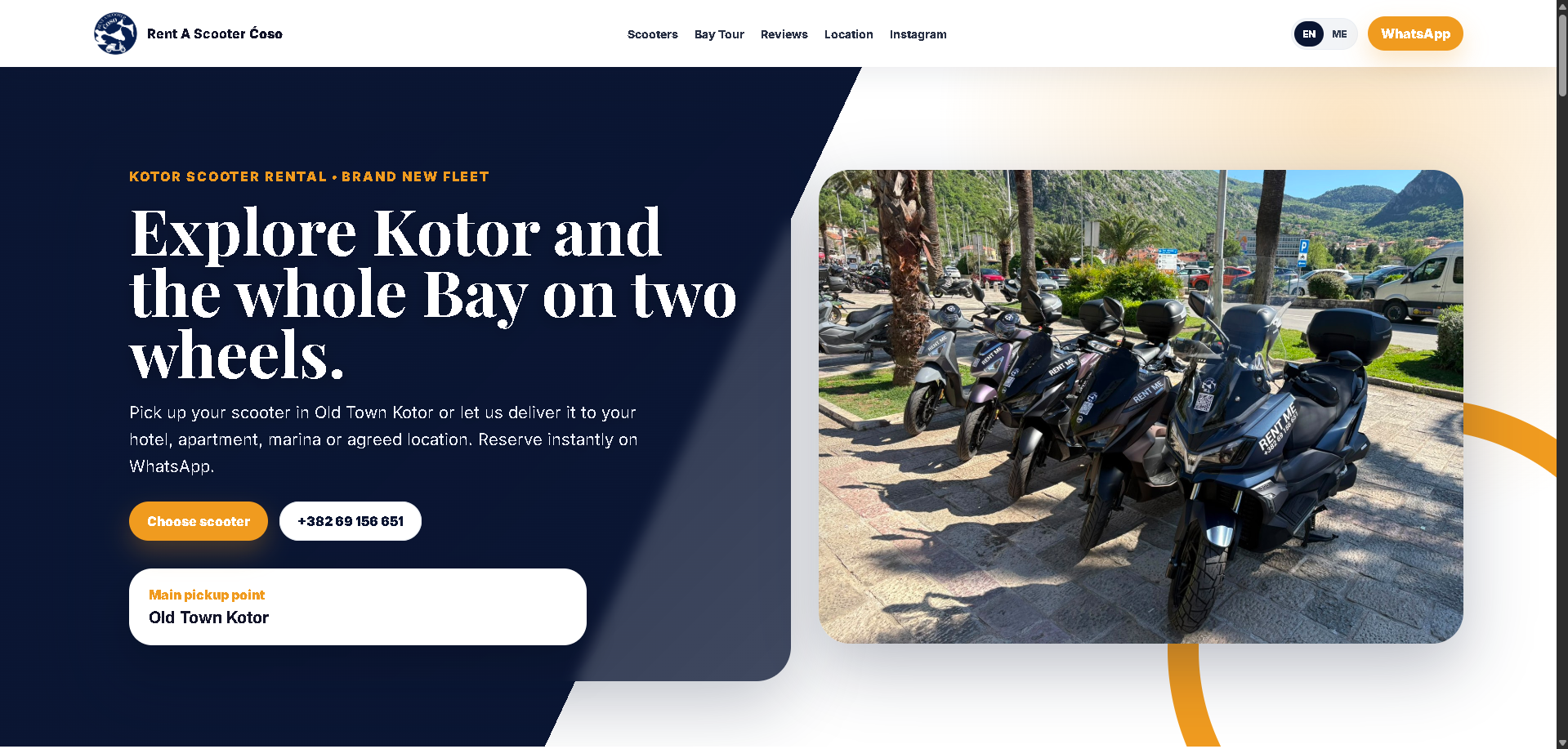 Rent a Scooter Ćoso
